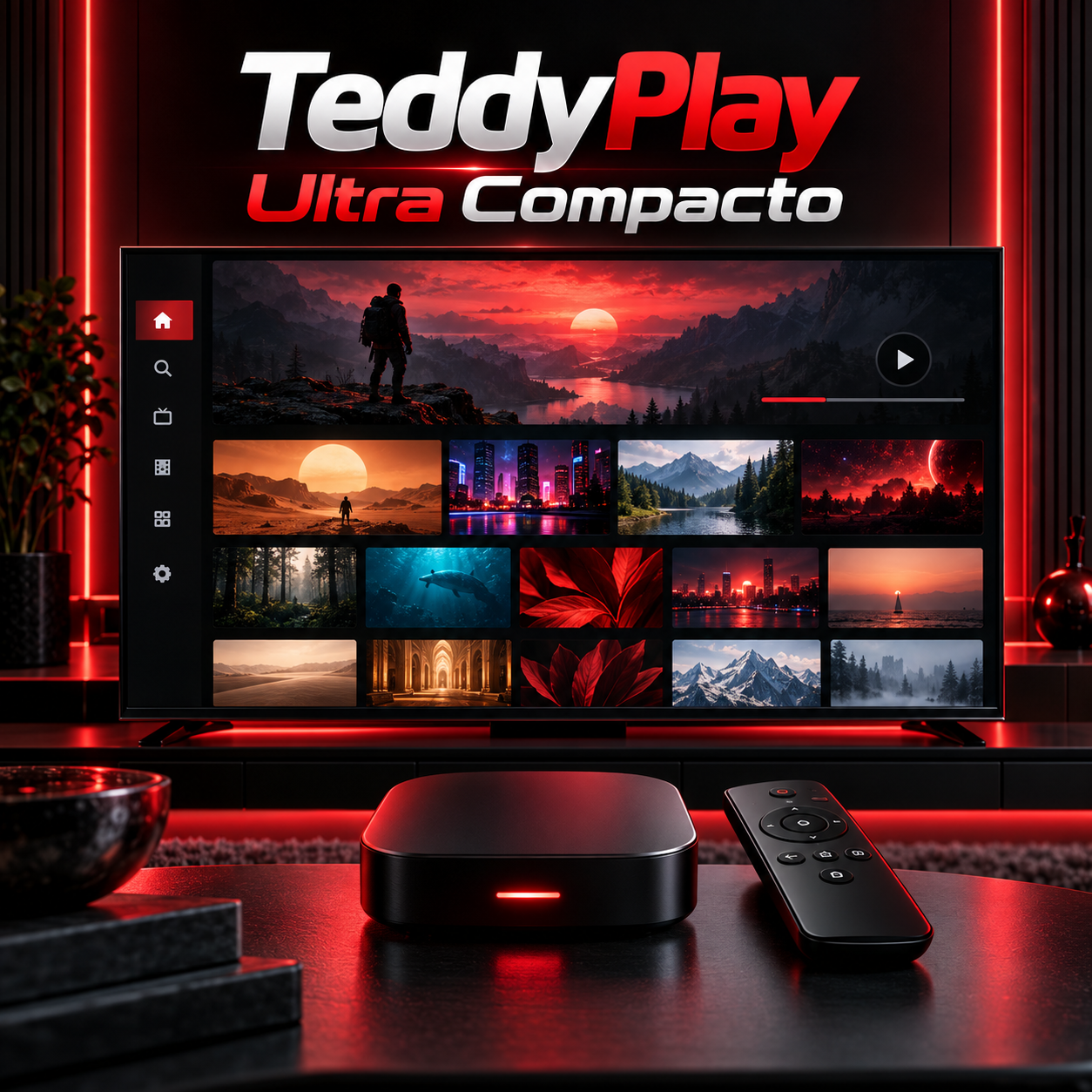 Capa do TeddyPlay Ultra Compacto
